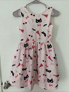 kate spade Pink Print Sleeveless Party Dress